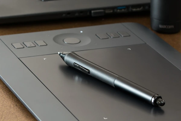 Zeichentablet für Logodesign